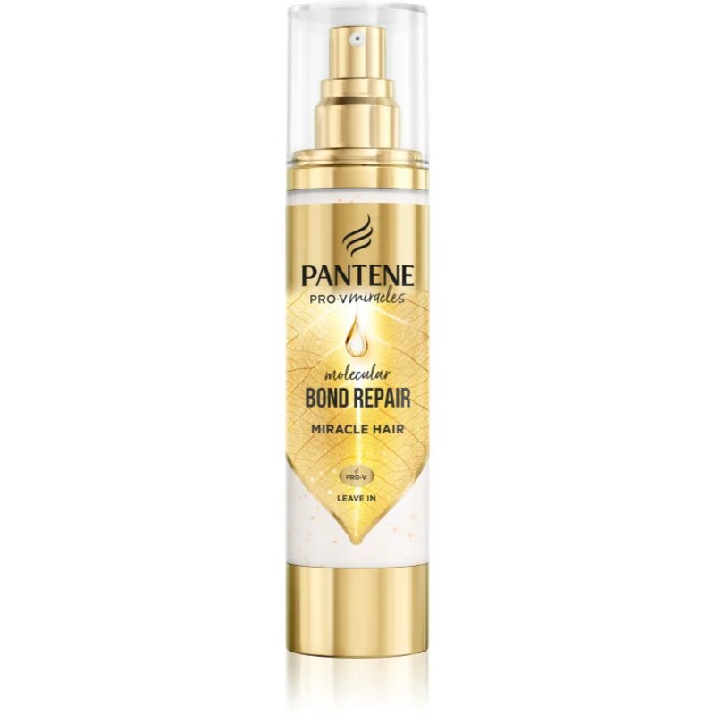 Pantene Molecular Bond Repair Miracle Hair krema brez spiranja za poškodovane lase 90 ml