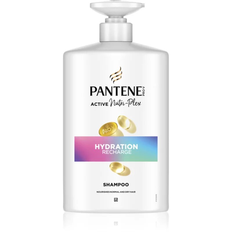 Pantene Pro-V Active Nutri Plex Hydration Recharge hranilni šampon za obnovo in krepitev las 1000 ml