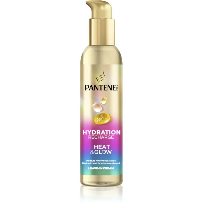 Pantene Pro-V Active Nutri Plex Hydration Recharge krema brez spiranja za toplotno oblikovanje las 135 ml