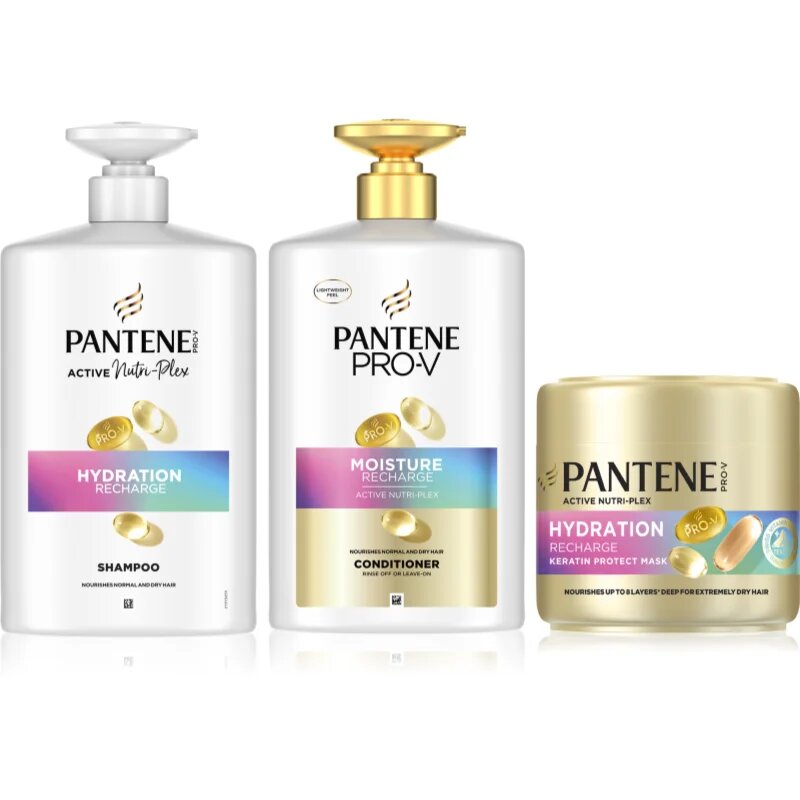 Pantene Pro-V Active Nutri Plex Hydration Recharge set za krepitev las