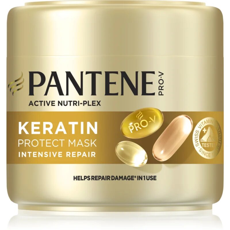 Pantene Pro-V Active Nutri Plex Intensive Repair regeneracijska maska za lase za suhe in poškodovane lase 300 ml