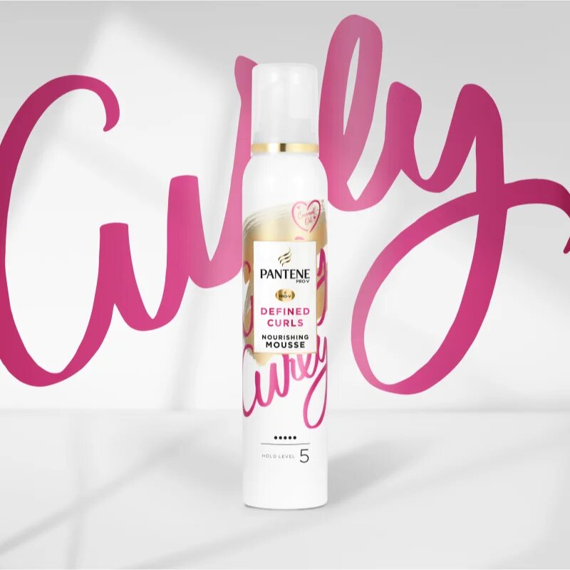 Pantene Pro-V Defined Curls pena za lase za valovite in kodraste lase 200 ml