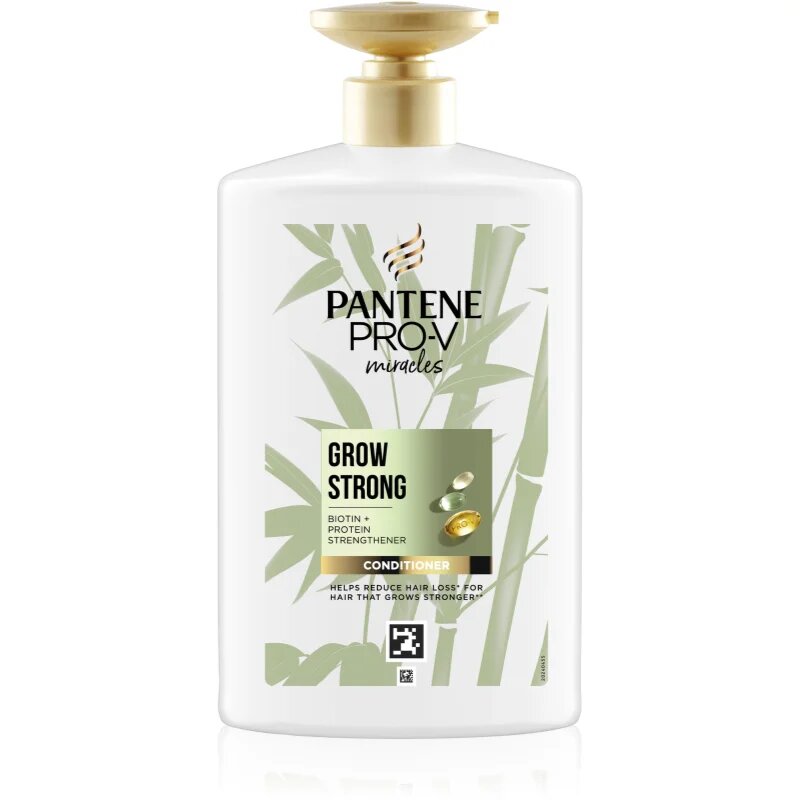 Pantene Pro-V Miracles Grow Strong balzam za suhe in poškodovane lase nagnjene k lomljenju 1000 ml