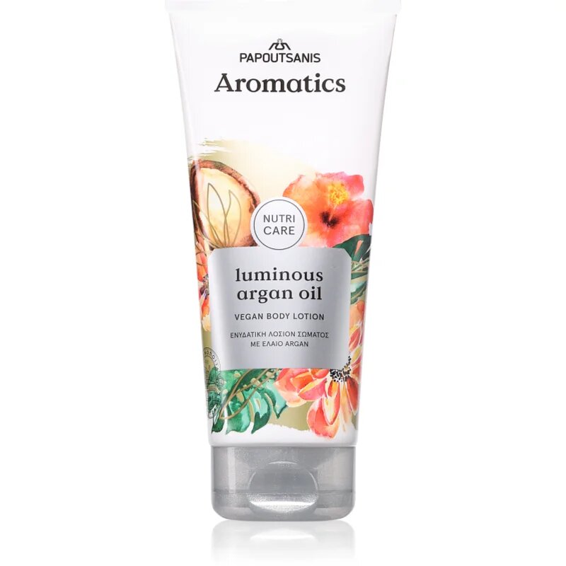 PAPOUTSANIS Aromatics Luminous Argan Oil losjon za telo 200 ml