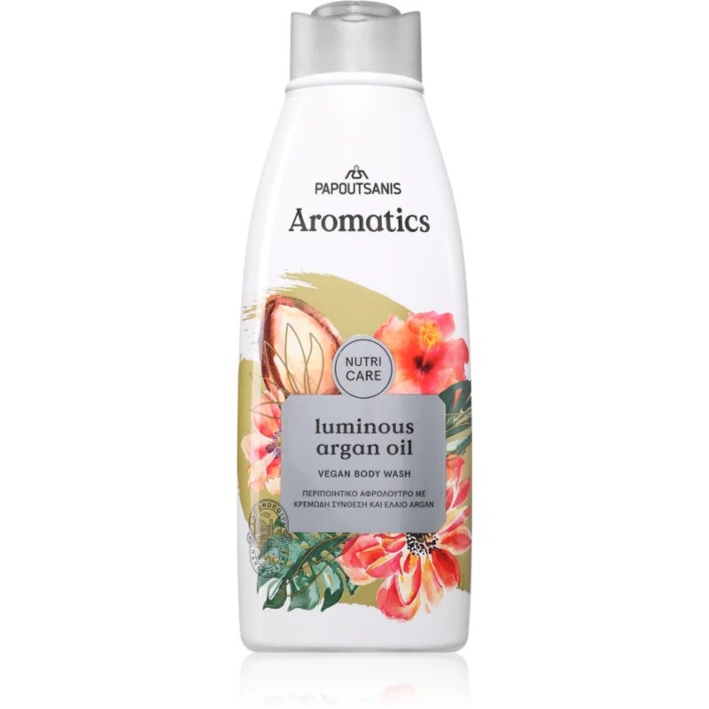 PAPOUTSANIS Aromatics Nutri gel za prhanje 600 ml