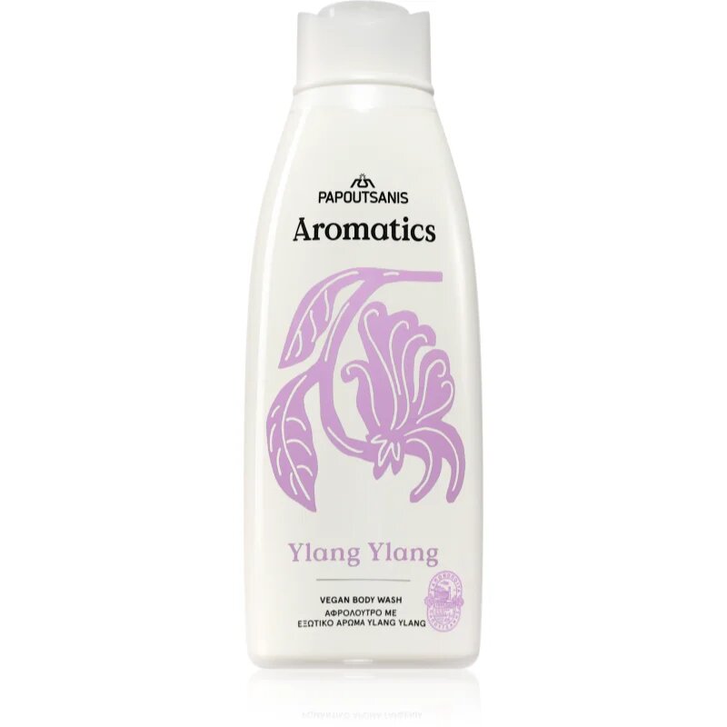 PAPOUTSANIS Aromatics Ylang Ylang osvežujoč gel za prhanje 650 ml