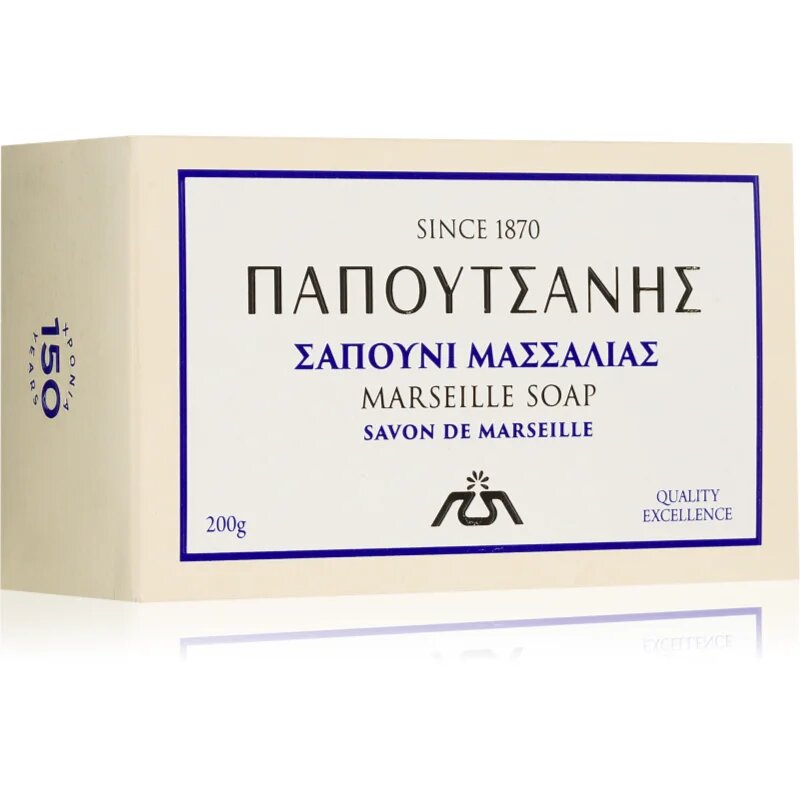 PAPOUTSANIS Marseille čistilno trdo milo 200 g