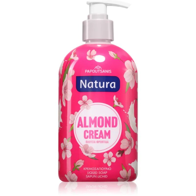 PAPOUTSANIS Natura Almond Cream tekoče milo 480 ml