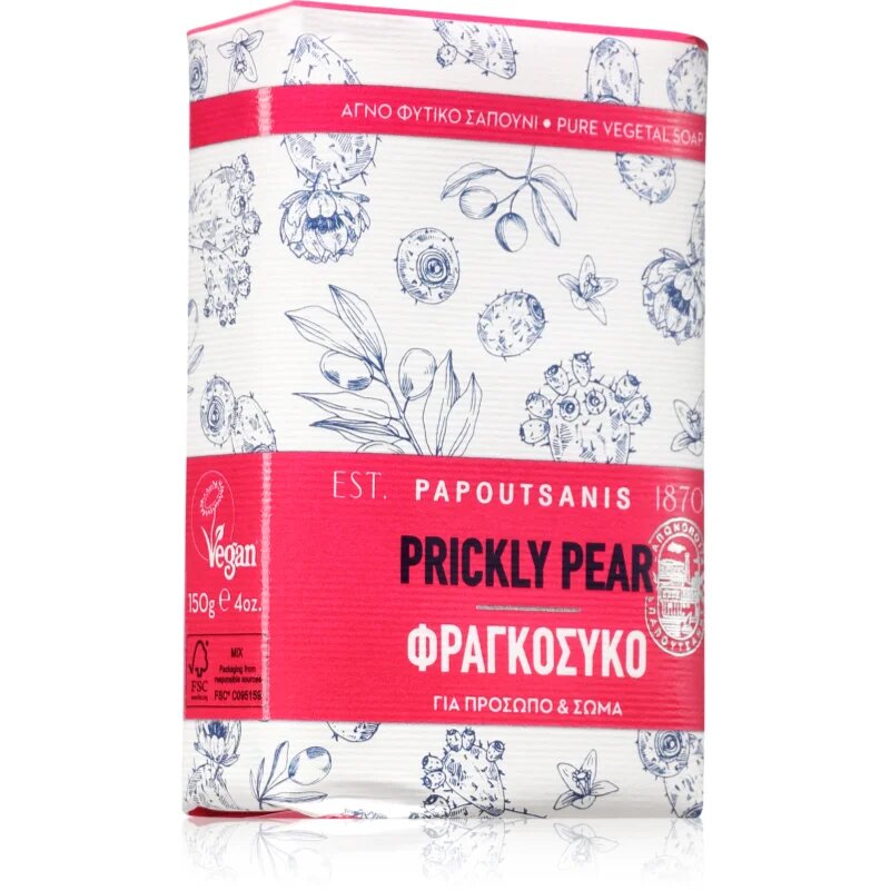 PAPOUTSANIS Prickly Pear trdo milo 150 g