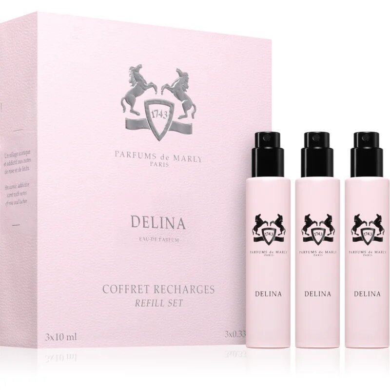 Parfums De Marly Delina Refill Set Potovalni set za ženske