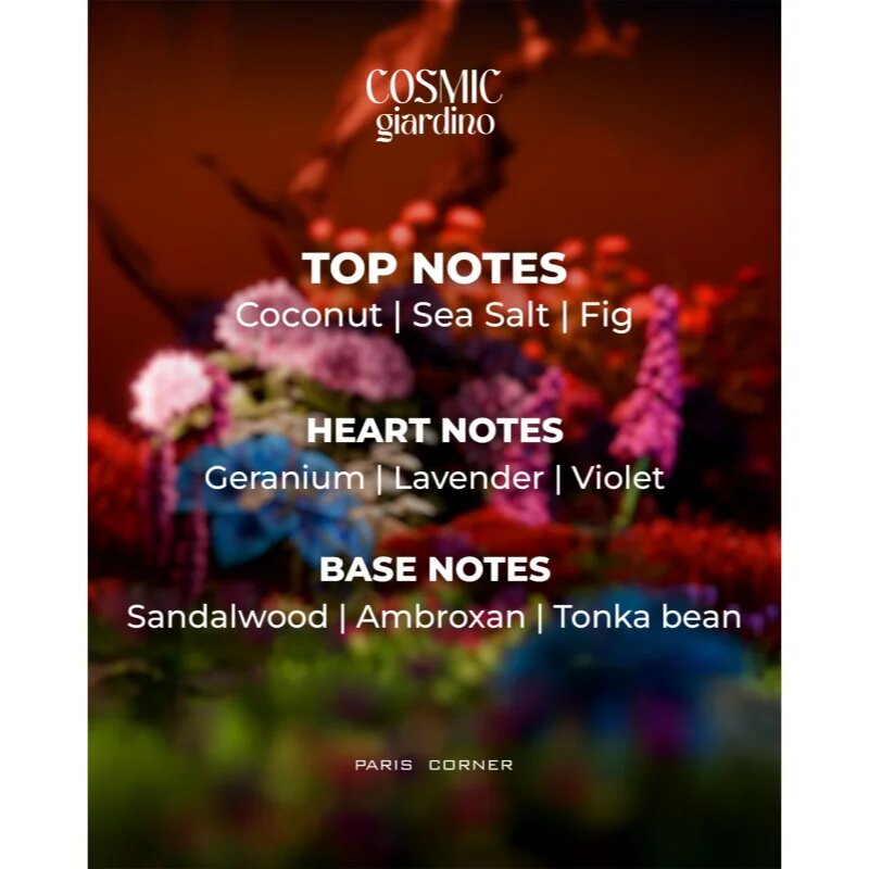 Paris Corner Cosmic Giardino parfumska voda uniseks 100 ml