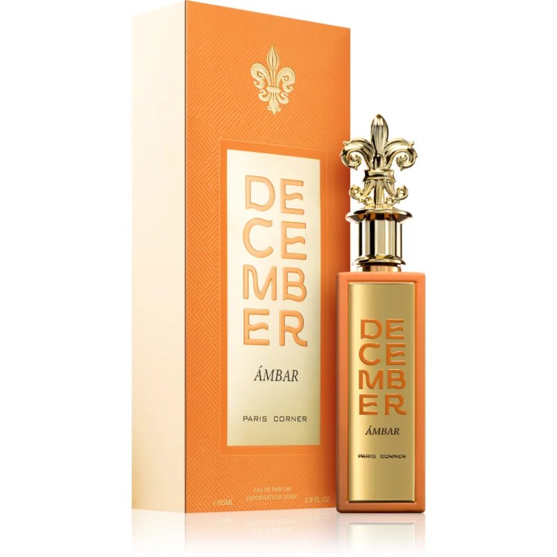 Paris Corner December Ambar parfumska voda uniseks 85 ml