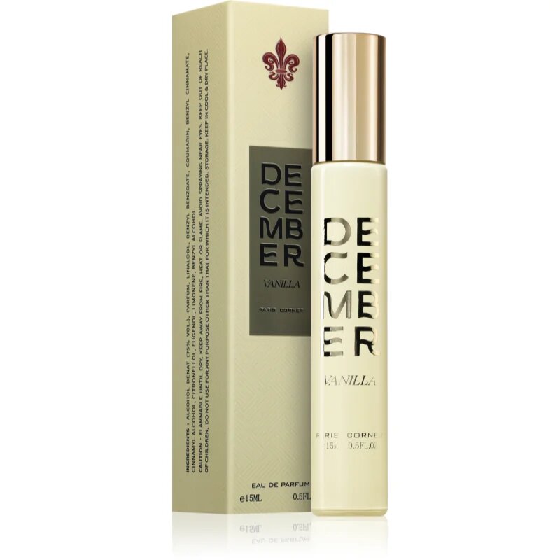 Paris Corner December Vanilla parfumska voda uniseks 15 ml