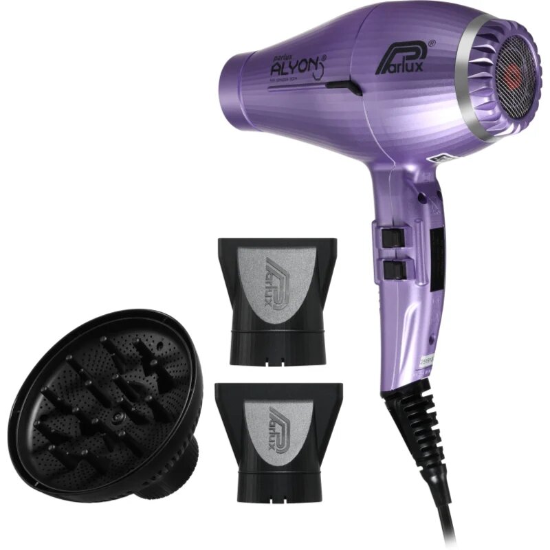 Parlux Alyon Air Ionizer Tech Lilac Edition profesionalni sušilnik za lase z ionizatorjem + difuzor 1 kos
