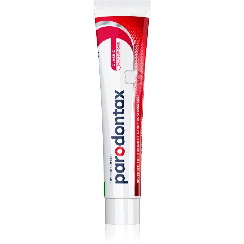 Parodontax Classic zobna pasta proti krvavitvi dlesni brez fluorida 75 ml