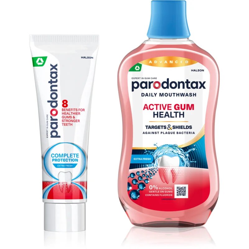 Parodontax Complete Protection & Active Gum Health Extra Fresh set za zdrave zobe in dlesni