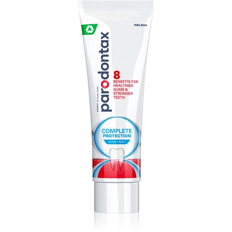 Parodontax Complete Protection Extra Fresh zobna pasta s fluoridom za zdrave zobe in dlesni 75 ml