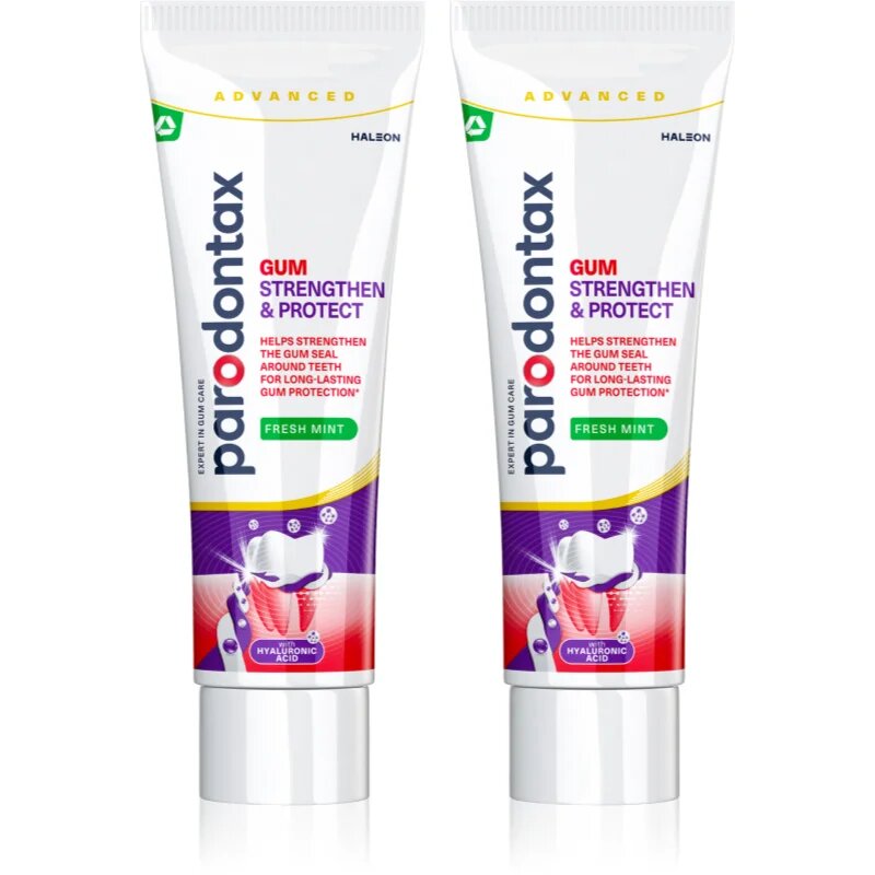 Parodontax Strengthen and Protect Fresh Mint zobna pasta 2x75 ml