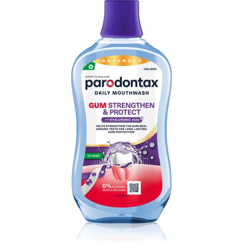Parodontax Strengthen and Protect Icy Mint ustna voda 500 ml