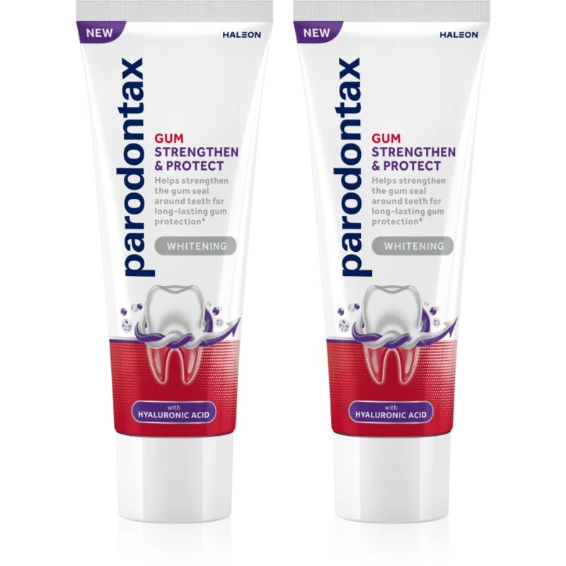 Parodontax Strengthen and Protect Whitening zobna pasta 2x75 ml