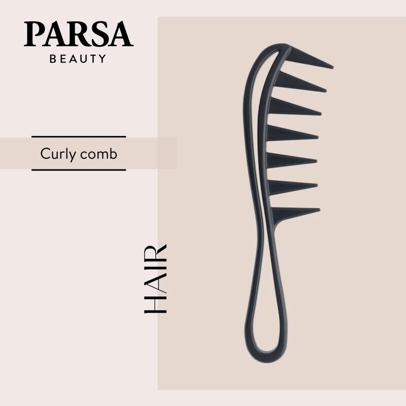 Parsa Beauty Curly Hair Comb glavnik za valovite lase 1 kos