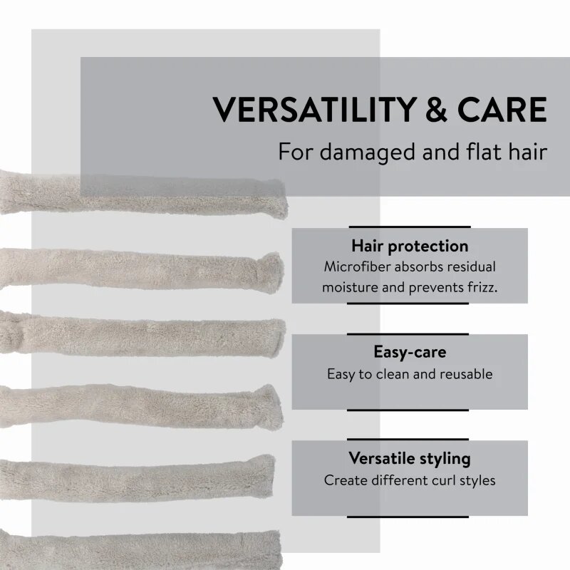 Parsa Beauty ID Microfibre Bendy Rollers set za kodranje las 6 kos
