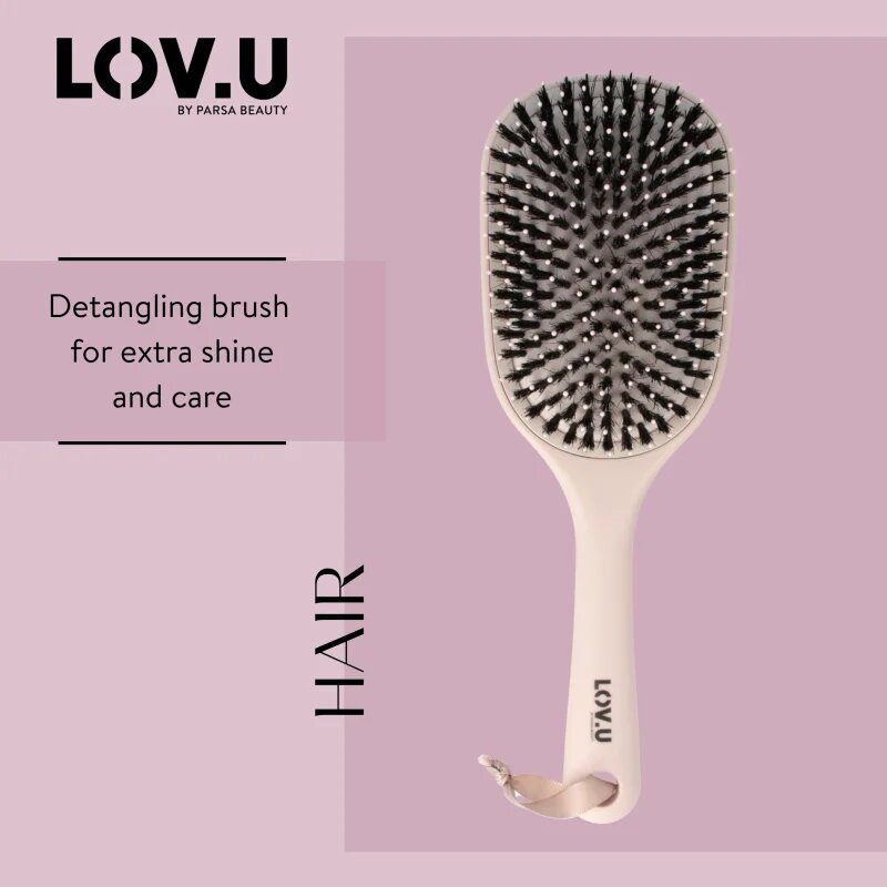 Parsa Beauty LOV.U Paddle ravna krtača 1 kos