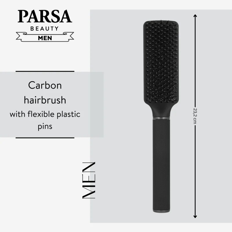 Parsa Beauty Men Styling Brush krtača za lase za moške 1 kos