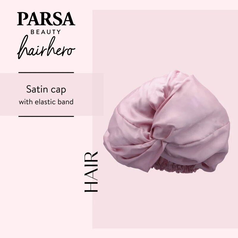 Parsa Beauty Satin Cap satenasti turban 1 kos