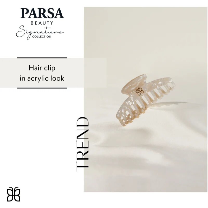 Parsa Beauty Signature sponka krokodilček za lase 1 kos