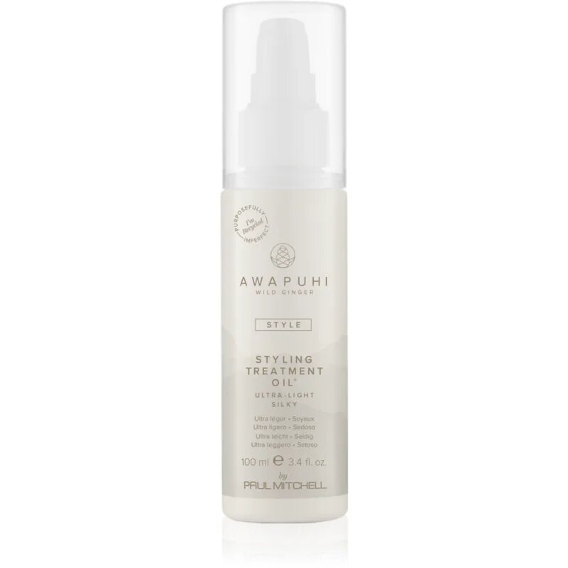 Paul Mitchell Awapuhi Wild Ginger Styling Treatment Oil regeneracijsko olje za suhe in poškodovane lase 100 ml