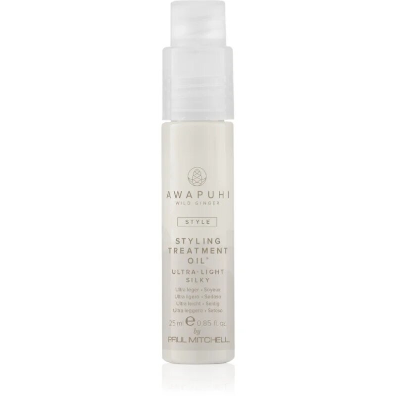 Paul Mitchell Awapuhi Wild Ginger Styling Treatment Oil regeneracijsko olje za suhe in poškodovane lase 25 ml