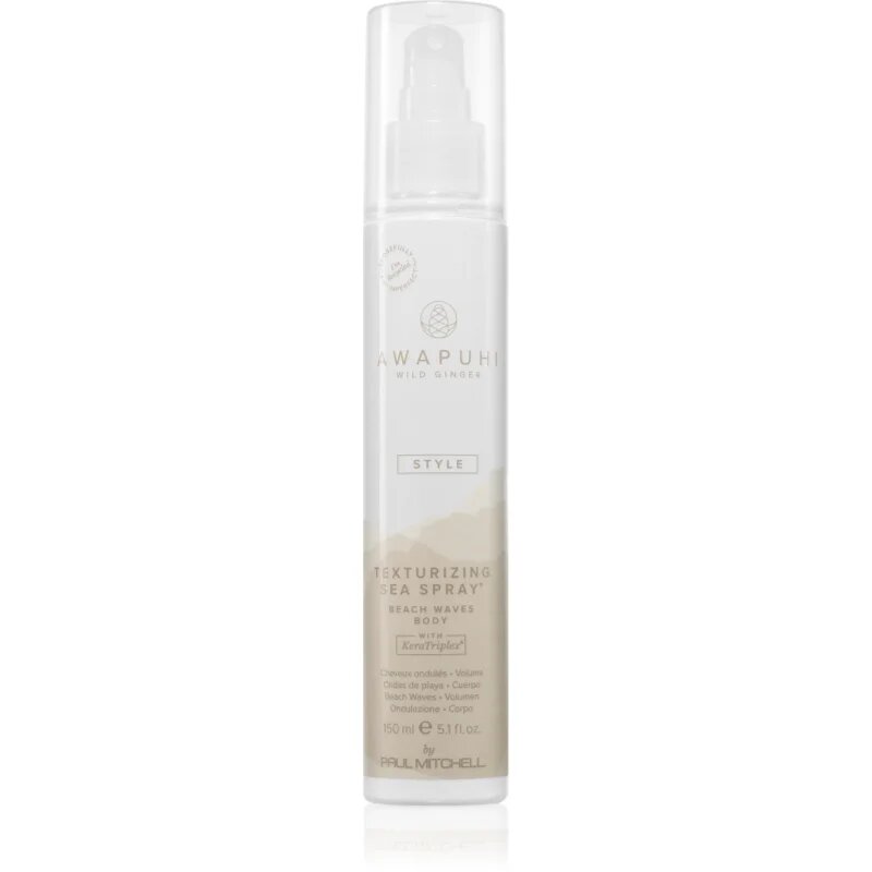 Paul Mitchell Awapuhi Wild Ginger Texturizing Sea Spray pršilo za neukročene valove kot s plaže 150 ml