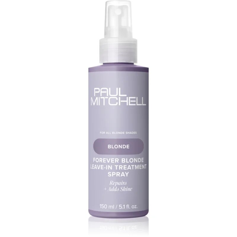 Paul Mitchell Blonde Forever Blonde Leave-In Treatment Spray pršilo brez spiranja za razbarvane barvane in kemično obdelane lase 150 ml