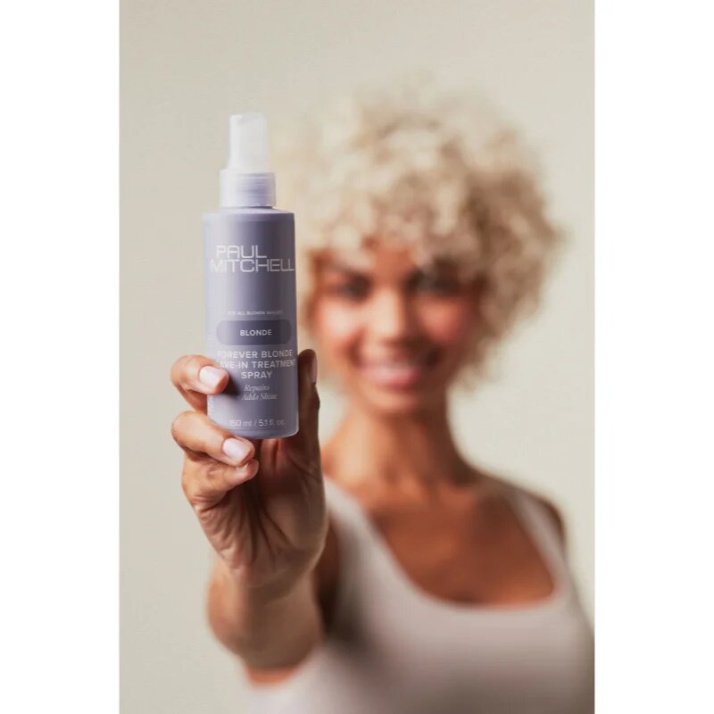 Paul Mitchell Blonde Forever Blonde Leave-In Treatment Spray pršilo brez spiranja za razbarvane barvane in kemično obdelane lase 150 ml