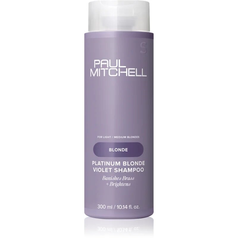 Paul Mitchell Blonde Platinum Blonde Violet Shampoo vijoličen šampon za blond in sive lase 300 ml