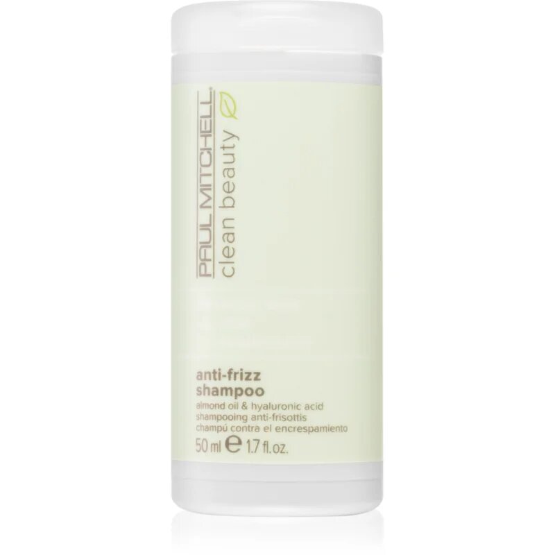 Paul Mitchell Clean Beauty Anti-Frizz šampon za glajenje las za neobvladljive lase 50 ml