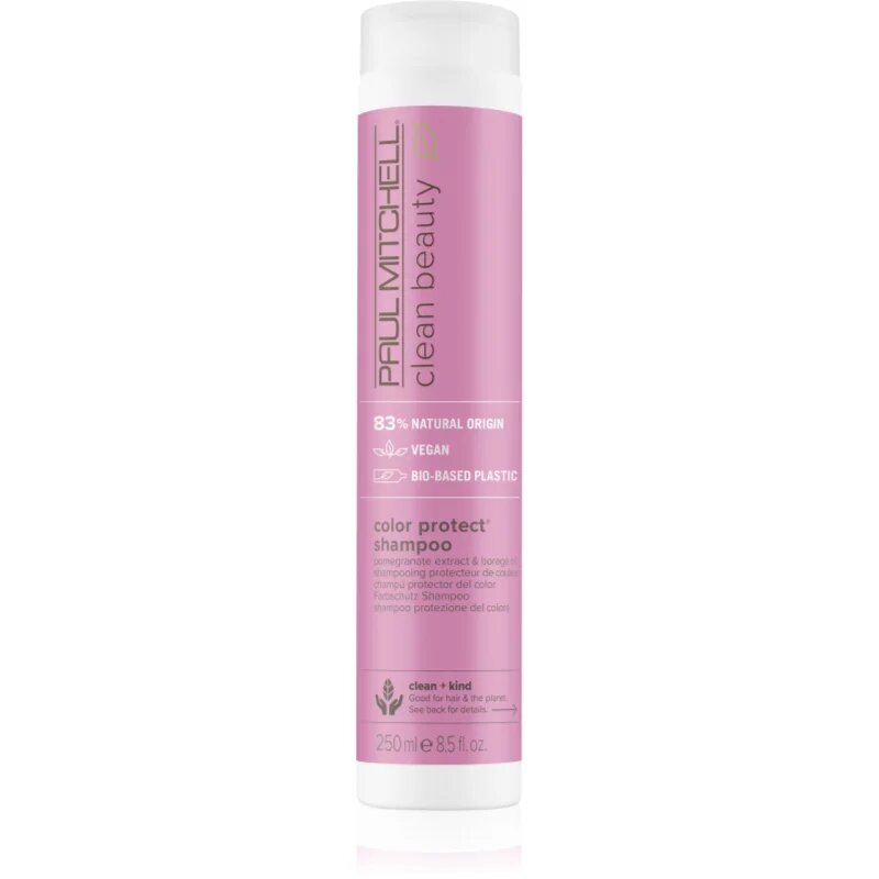 Paul Mitchell Clean Beauty Color Protect Shampoo vijoličen šampon za posvetljene melirane hadne blond lase 250 ml