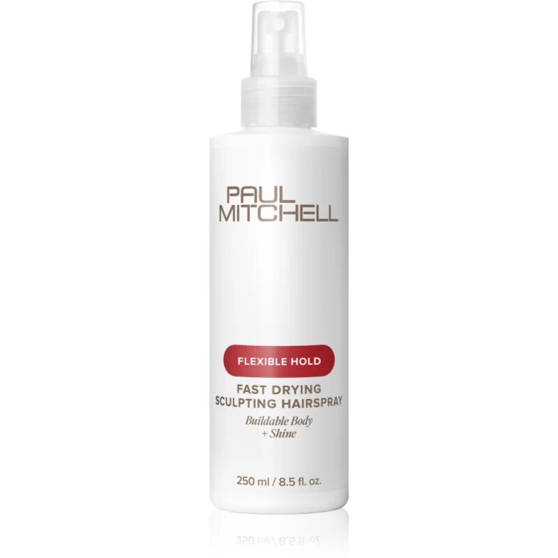 Paul Mitchell Flexible Hold Fast Drying Sculpting Hairspray lak za lase za volumen in sijaj 250 ml
