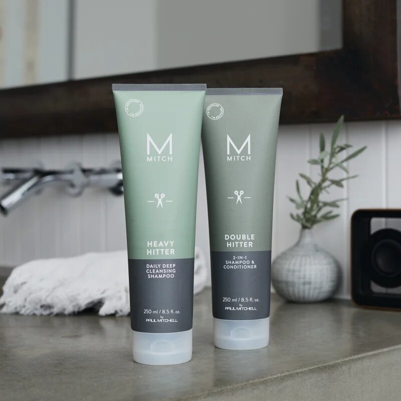 Paul Mitchell Mitch Double Hitter 2-IN-1 Shampoo & Conditioner šampon in balzam 2 v1 za moške 250 ml