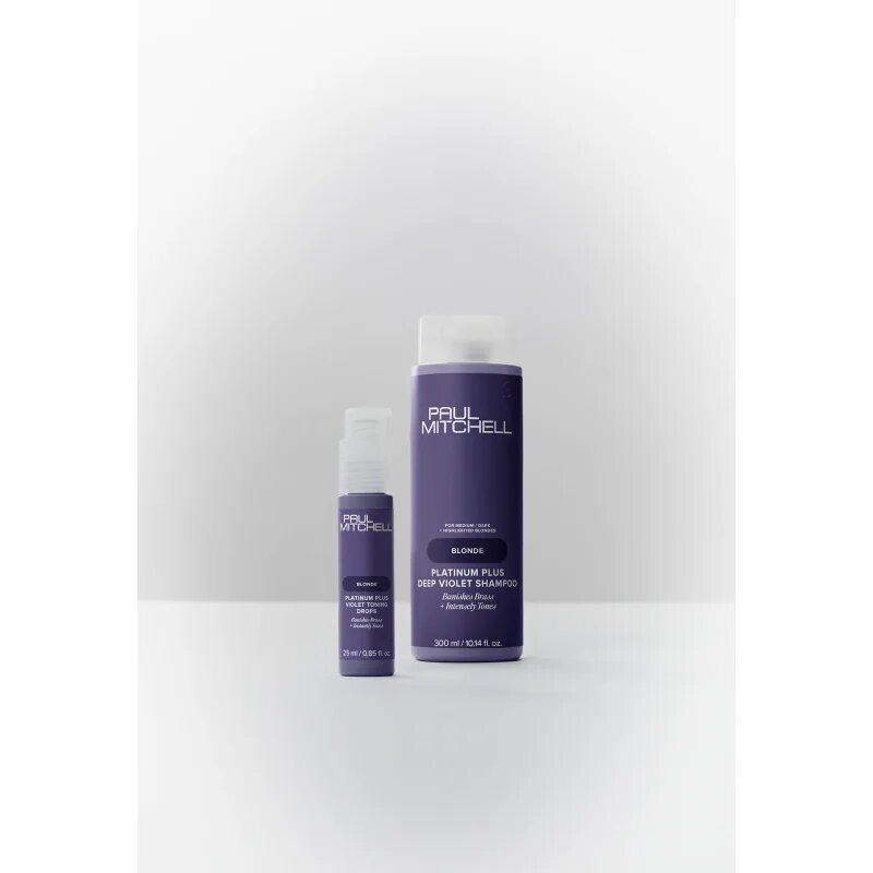 Paul Mitchell Platinum Plus Violet Toning Drops kapljice za nevtralizacijo rumenih odtenkov 25 ml