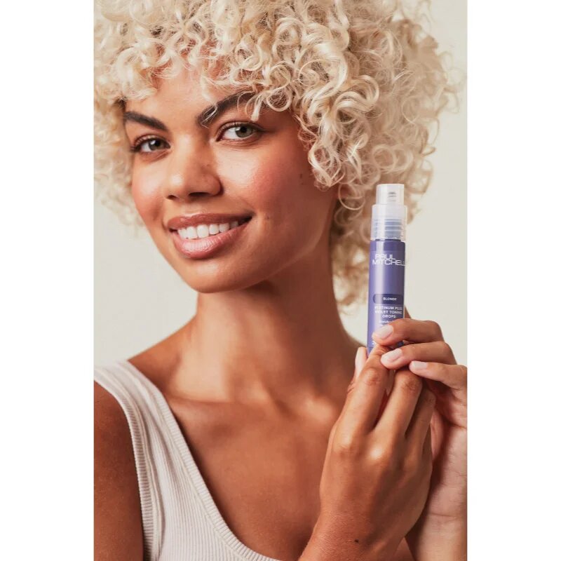 Paul Mitchell Platinum Plus Violet Toning Drops kapljice za nevtralizacijo rumenih odtenkov 25 ml