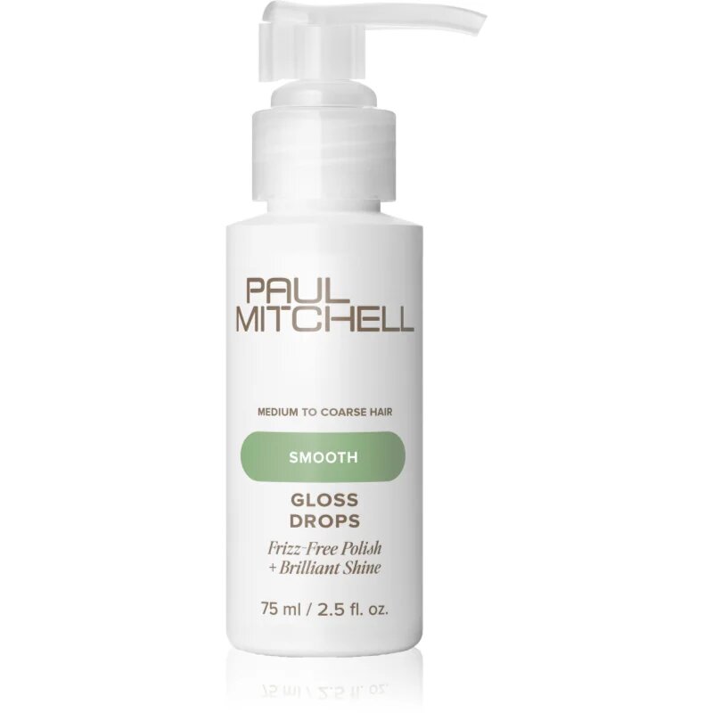 Paul Mitchell Smooth Gloss Drops serum za lase za sijaj in mehkobo las 75 ml