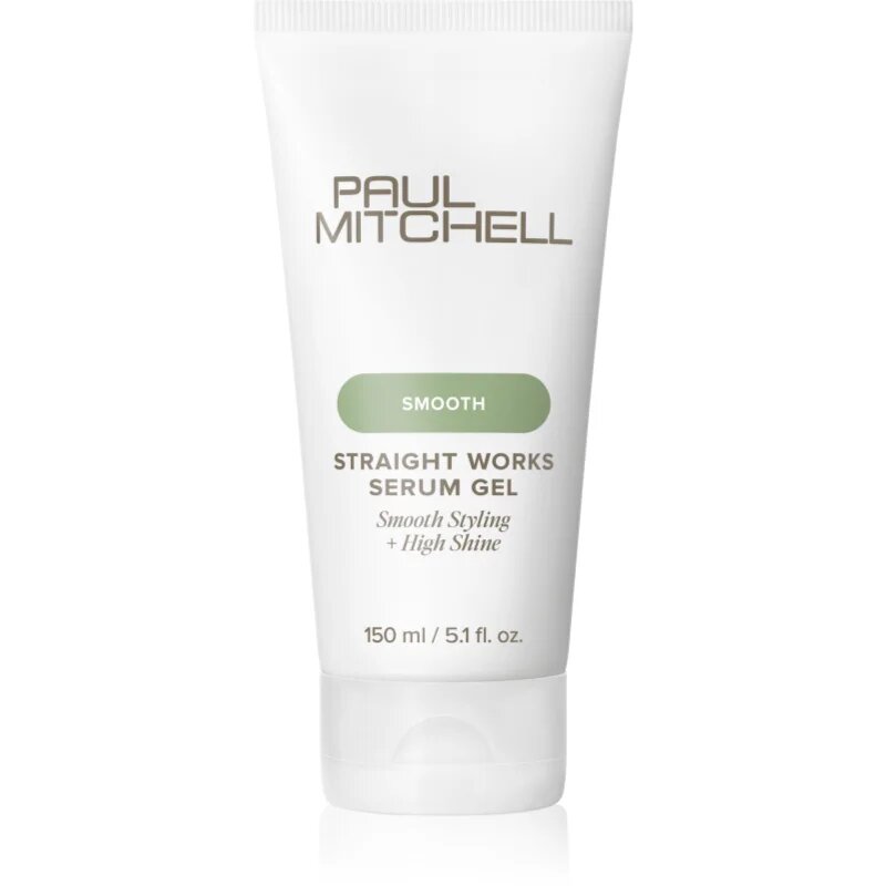 Paul Mitchell Smooth Straight Works Serum Gel gel za ravnanje in zgladitev las 150 ml