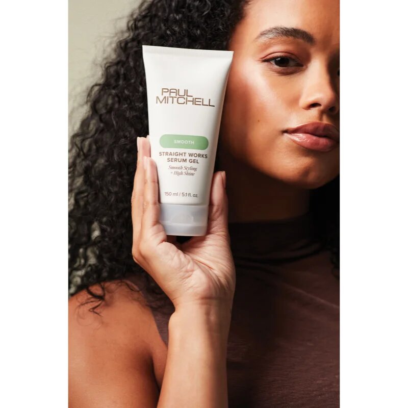 Paul Mitchell Smooth Straight Works Serum Gel gel za ravnanje in zgladitev las 150 ml