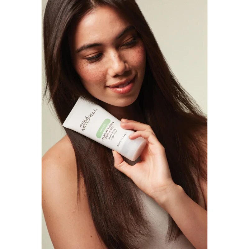 Paul Mitchell Smooth Straight Works Serum Gel gel za ravnanje in zgladitev las 150 ml