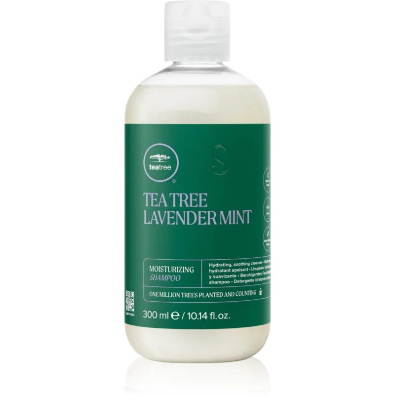 Paul Mitchell Tea Tree Lavender Mint vlažilni in pomirjajoči šampon z suhe lase 300 ml