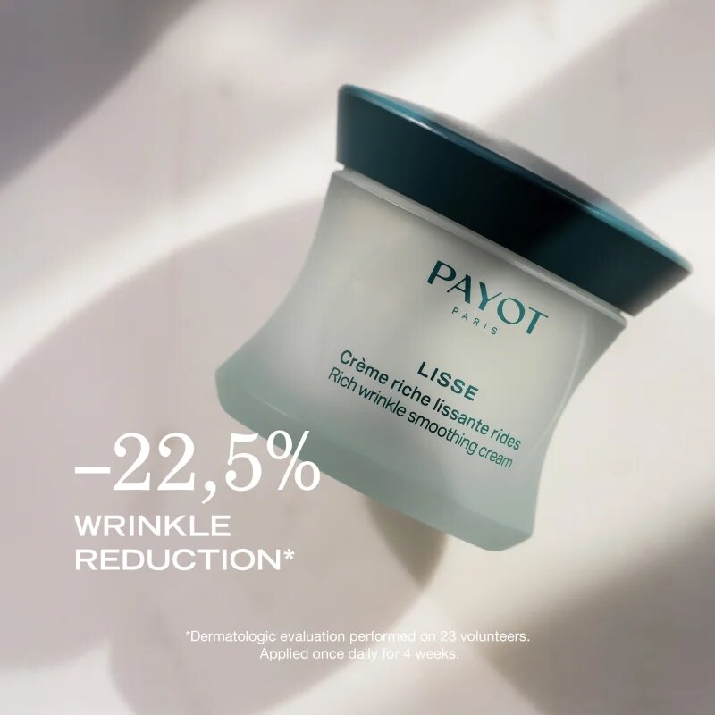 Payot Lisse Crème Riche Lissante Rides gladilna krema proti gubam za suho kožo 50 ml