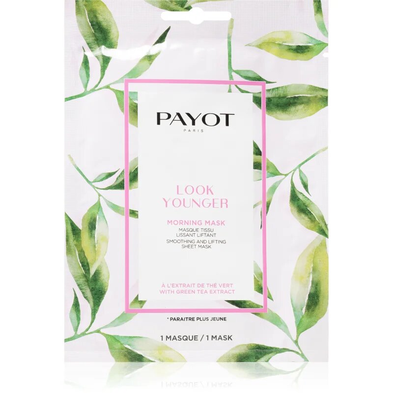 Payot Morning Mask Look Younger maska iz platna z lifting učinkom 19 ml