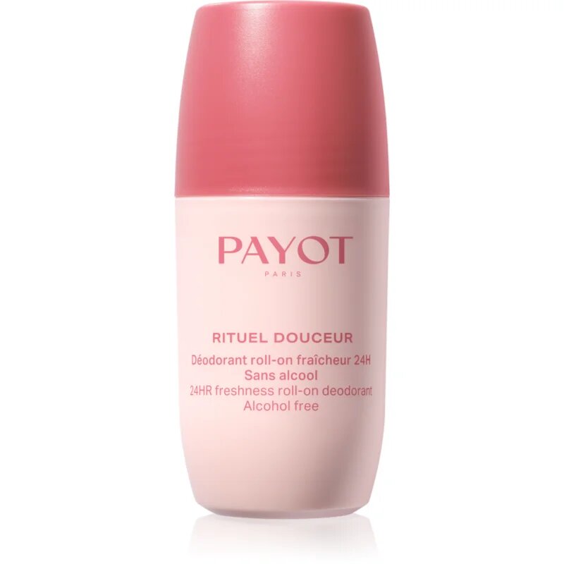 Payot Rituel Douceur Déodorant Roll-on Fraîcheur 24H Sans Alcool deodorant roll-on brez alkohola 75 ml